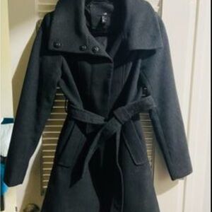 H&M Black Trench Coat